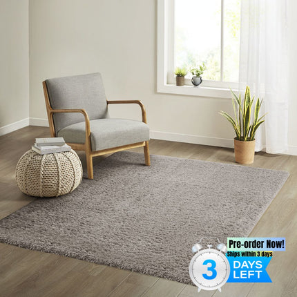 AQ14- Super Soft Polyester Shag Area Rug - Likeshoppe 