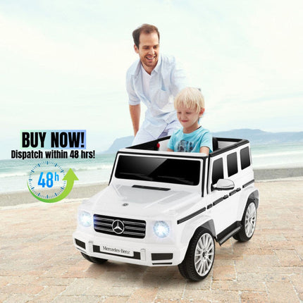 BH21-12V Battery Powered Licensed Mercedes-Benz G500 Kids Ride-on Car - Likeshoppe 