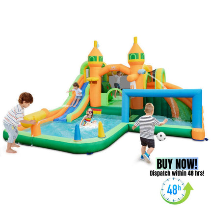 BC13- Kids Inflatable Water Slide for Yard Lawn (Without Blower) - Likeshoppe 