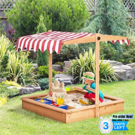 BF1-Kids Wooden Sandbox - Likeshoppe 