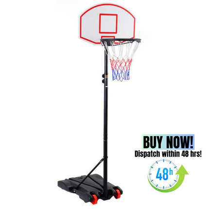 BG12-Adjustable Basketball Hoop System Stand with Wheels - Likeshoppe 