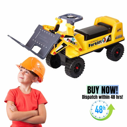 BH27- Ride-on Forklift Construction Truck Toy for Children - Likeshoppe 