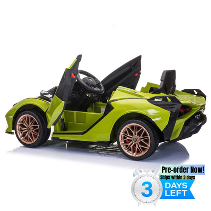 BH2-12V Electric Powered Kids Ride on Car Toy - green - Likeshoppe 