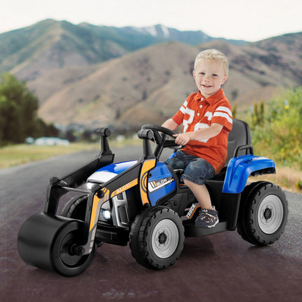 BH23- 12V Kids Ride on Road Roller with 2.4G Remote Control - Likeshoppe 