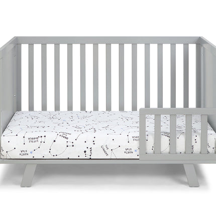 AO18-Livia 3-in-1 Convertible Island Crib Gray/Gray - Likeshoppe 