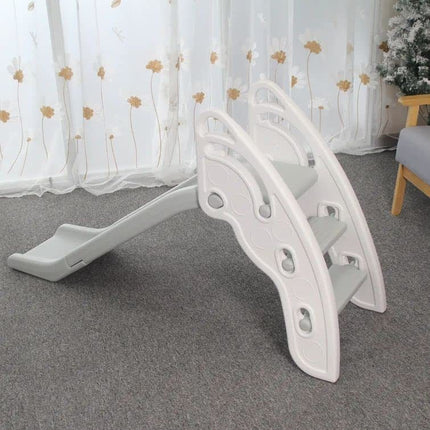 BB2- Toddler Slide Large Play Climber Slide PlaySet with Extra Long Slipping Slope Indoor Slide Kids Slide Toddler Playground Toddler Slide Outdoor Toys for Toddlers (White) - Likeshoppe 