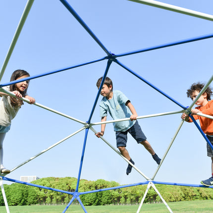 BB10- 11ft Geometric Dome Climber Play Center, Kids Climbing Dome Tower, Rust & UV Resistant Steel Supporting 900 LBS - Likeshoppe 