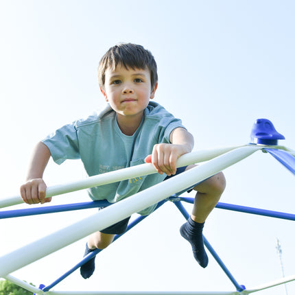 BB10- 11ft Geometric Dome Climber Play Center, Kids Climbing Dome Tower, Rust & UV Resistant Steel Supporting 900 LBS - Likeshoppe 