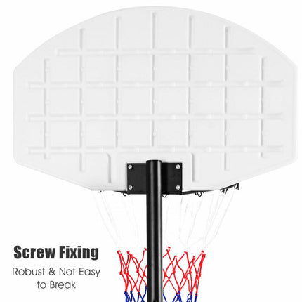 BG12-Adjustable Basketball Hoop System Stand with Wheels - Likeshoppe 