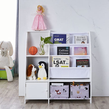 AT18- Kids Funnel Victoria Kids Bookcase with Toy Storage - Likeshoppe 