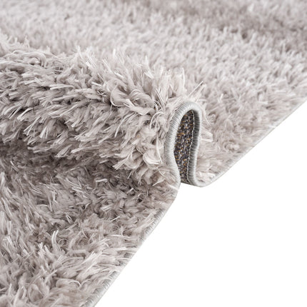 AQ14- Super Soft Polyester Shag Area Rug - Likeshoppe 