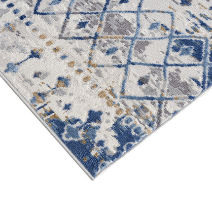 AQ13- Moroccan Global Woven Area Rug - Likeshoppe 