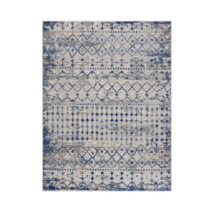 AQ12- Moroccan Global Woven Area Rug - Likeshoppe 