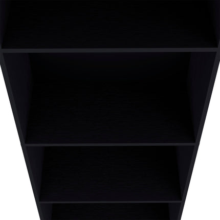 AM5-Sutton Bookcase with Tier Storage Shelves - Likeshoppe 