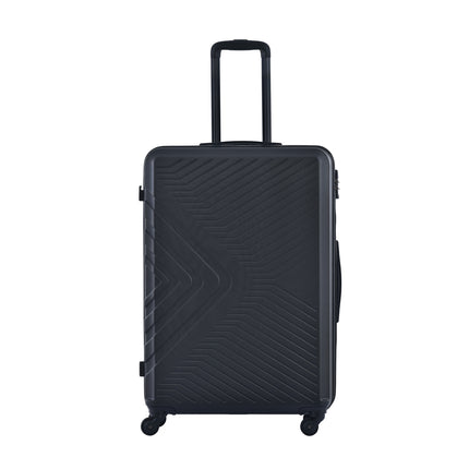 CA1- 3 Piece Luggage Sets ABS Lightweight Suitcase with Two Hooks;  Spinner Wheels;  TSA Lock;  (20/24/28)