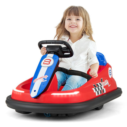 BH22-6V kids Ride-on Bumper Car with 360° Spinning and Dual Motors - Likeshoppe 