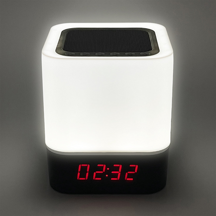 CC12- ZTECH Color Changing Wireless Alarm Clock Speaker - Likeshoppe 