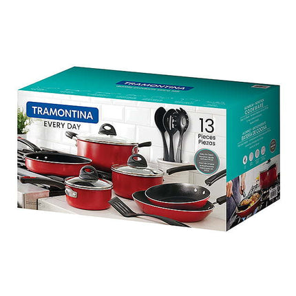 CH1- Everyday 13 Pc Enamel Nonstick Cookware Set - Likeshoppe 