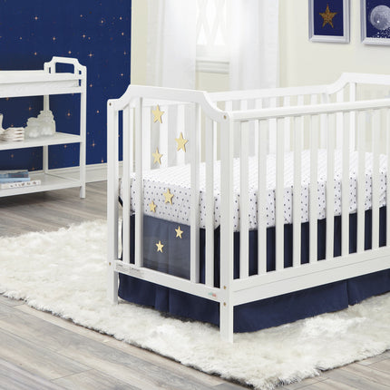 AO11- Celeste 3-in-1 Convertible Island Crib White - Likeshoppe 