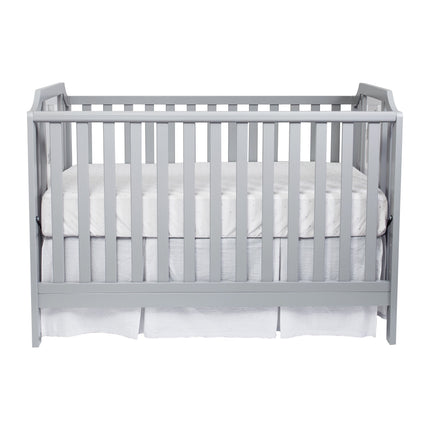 AO19- Celeste 3-in-1 Convertible Island Crib Light Gray - Likeshoppe 