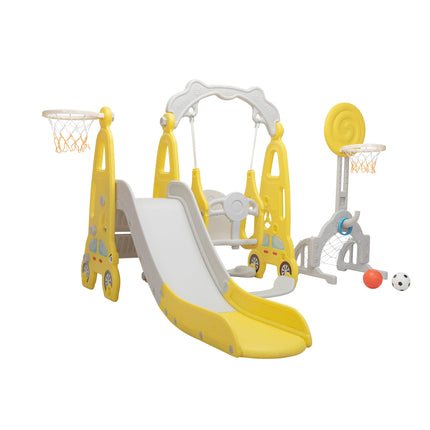 BB17- Five in one slide trolley models - yellow+gray - Likeshoppe 