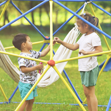 BB12- Kids Climbing Dome Jungle Gym - 10 ft Geometric Playground Dome Climber Play Center with Rust & UV Resistant Steel, Supporting 1000 LBS - Likeshoppe 