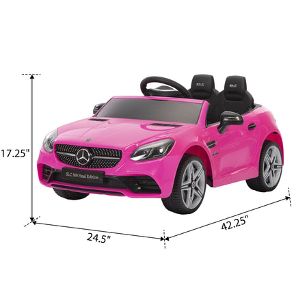 BH5-12V Kids SLC300 Ride On Toy Car, Electric Battery Powered Vehicles with LED Lights, Horn, for Children 3-6 - Likeshoppe 