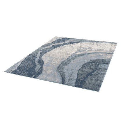 AQ15- Abstract Wave Area Rug - Likeshoppe 