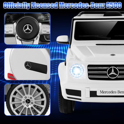 BH21-12V Battery Powered Licensed Mercedes-Benz G500 Kids Ride-on Car - Likeshoppe 