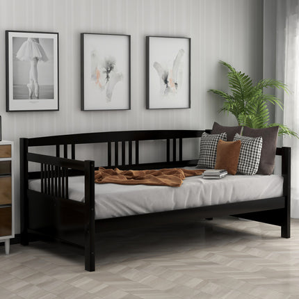 AS3- Modern Solid Wood Daybed;  Multifunctional;  Twin Size - Likeshoppe 