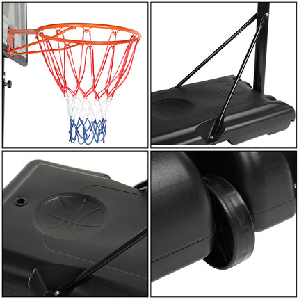 BG3- Basketball Hoop Outdoor Portable Basketball Goals, Adjustable Height 7ft - 10ft for Adults & Teenagers  YJ - Likeshoppe 