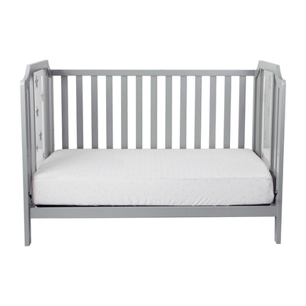 AO19- Celeste 3-in-1 Convertible Island Crib Light Gray - Likeshoppe 