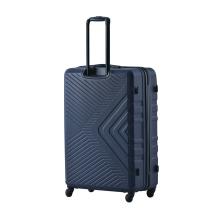 CA1- 3 Piece Luggage Sets ABS Lightweight Suitcase with Two Hooks;  Spinner Wheels;  TSA Lock;  (20/24/28)