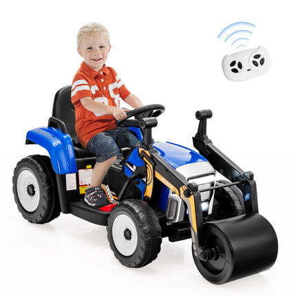 BH23- 12V Kids Ride on Road Roller with 2.4G Remote Control - Likeshoppe 