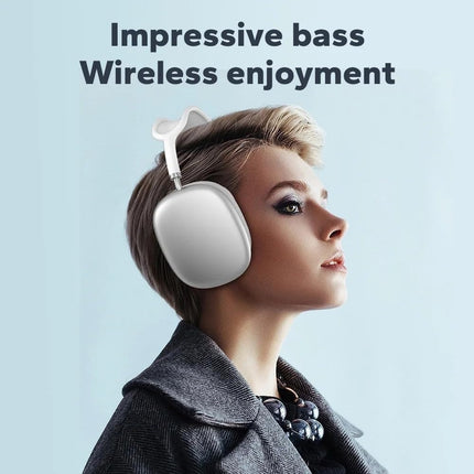 CD2- New Max P9 Pro Wireless Bluetooth Headphones HiFi Stereo Noise Cancelling Waterproof Mic Pods Over Ear Sports - Likeshoppe 