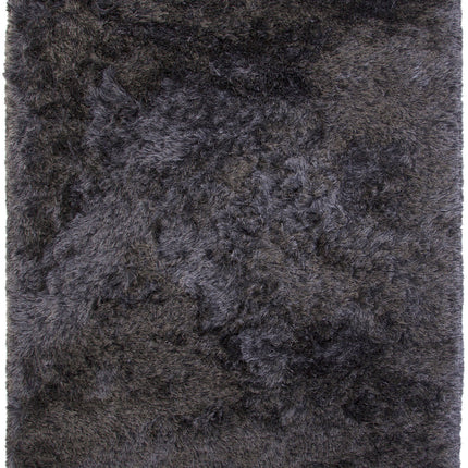 AQ21- Shag Charcoal Area Rug 5x8 - Likeshoppe 