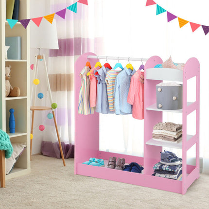 AU3- Kids Dress Up Storage with Mirror - Likeshoppe 