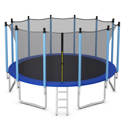 BA48- Outdoor Trampoline with Safety Closure Net - Likeshoppe 