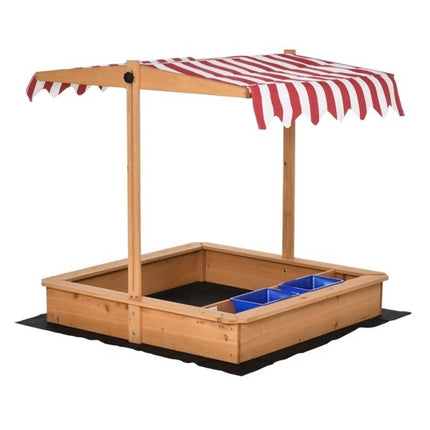 BF1-Kids Wooden Sandbox - Likeshoppe 