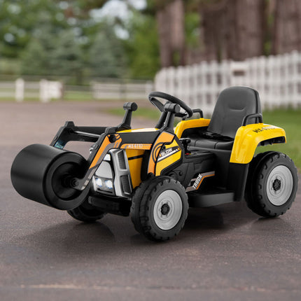 BH23- 12V Kids Ride on Road Roller with 2.4G Remote Control - Likeshoppe 