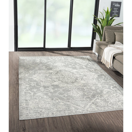 AQ8- Distressed Medallion Woven Area Rug - Likeshoppe 