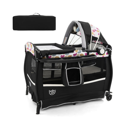 AP2- 4 in 1 Portable Pack and Play Baby Nursery Center with Bassinet - Likeshoppe 