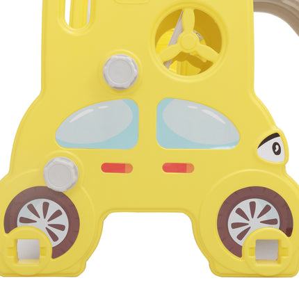 BB16-Three in one slide car model - yellow gray - Likeshoppe 