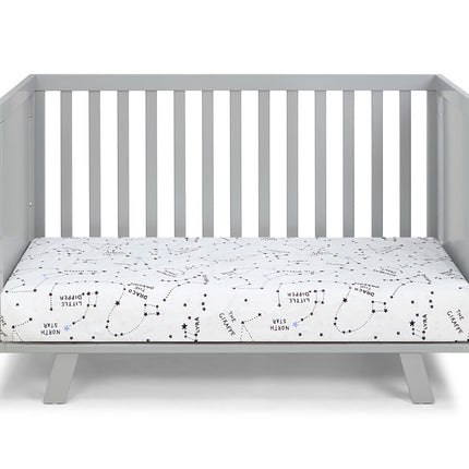 AO18-Livia 3-in-1 Convertible Island Crib Gray/Gray - Likeshoppe 