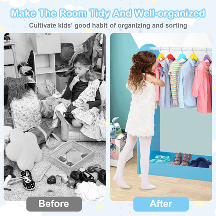 AU3- Kids Dress Up Storage with Mirror - Likeshoppe 