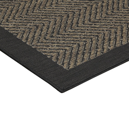 AS2- Textured Chevron Indoor/Outdoor Rug - Likeshoppe 