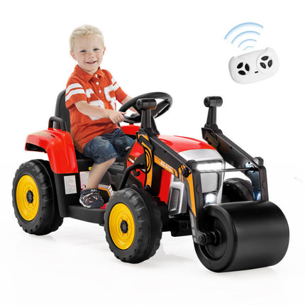 BH23- 12V Kids Ride on Road Roller with 2.4G Remote Control - Likeshoppe 