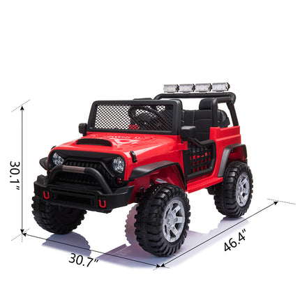 BH4-12V Red Children's Car - Likeshoppe 