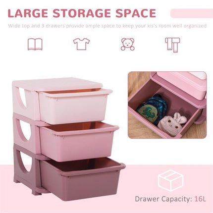 AU2- Kids Storage Unit Dresser - Likeshoppe 