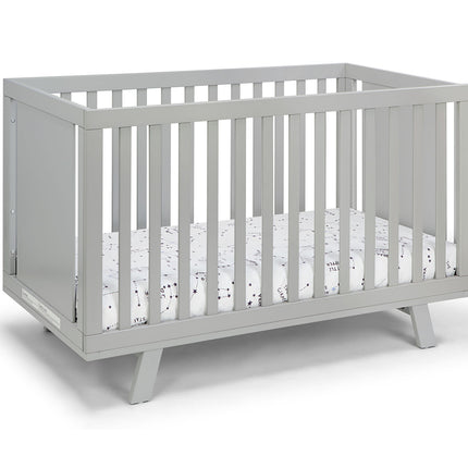 AO18-Livia 3-in-1 Convertible Island Crib Gray/Gray - Likeshoppe 